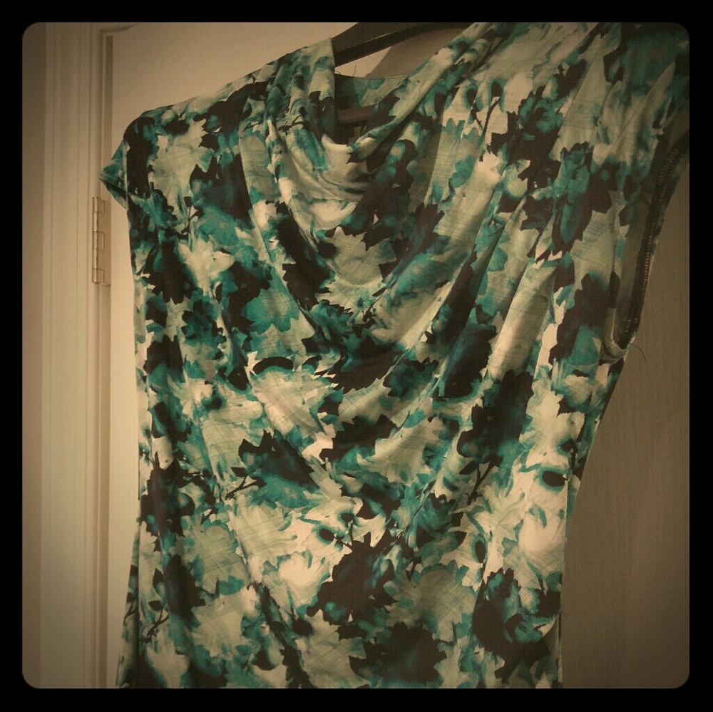 Flowered Dress shirt